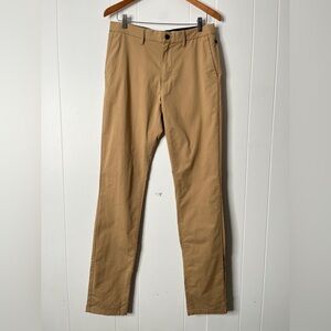 NWT Old Navy 32x38 Ultimate Tech Slim Chino Pants Built-in Flex Tan